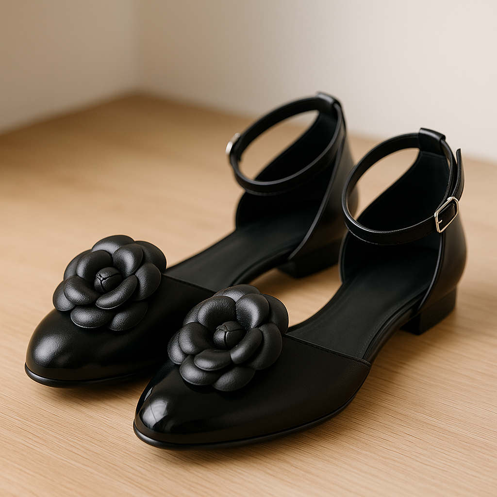 Camille Floral Flats