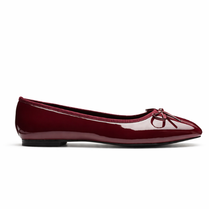 Women’s Mary Jane Flat Wine