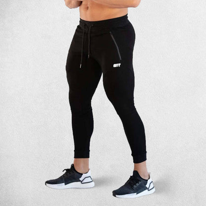 Breathable Men’s Training Joggers with Adjustable Drawstring and Storage Pockets