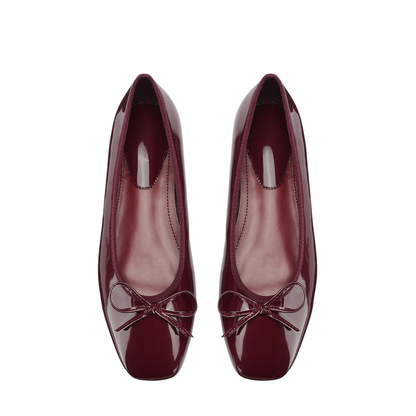 Women’s Mary Jane Flat Wine