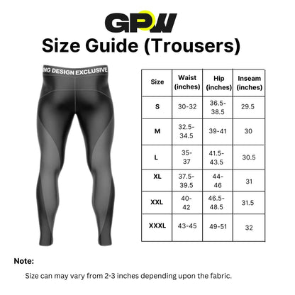 Men's Workout Athletic Trousers with Elastic Waist and Zipper Pockets