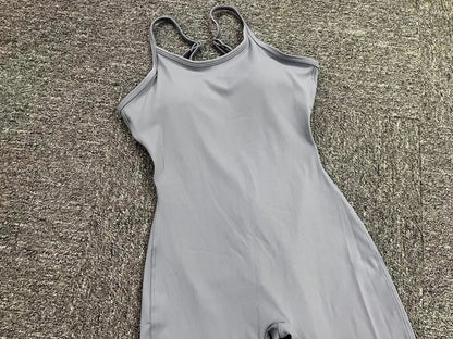 Workout Jumpsuit Sports Overalls Women Tracksuit Rompers Gym Clothing Running Fitness Suits Gym Short Sportswear Yoga Set