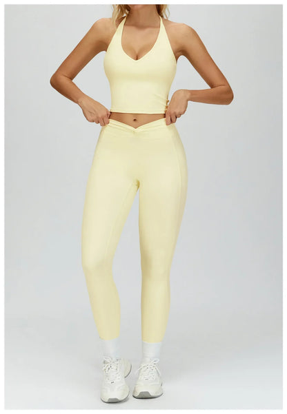 Women Sport Leggings Fitness Yoga Leggings High Waist Butt Lift Curves Workout Tights Elastic Gym Training Pants Female Pants