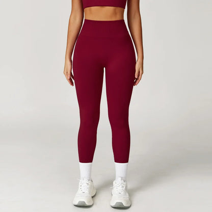 Yoga Leggings Women Fitness Leggings Running Cycling Pants Breathable Sports Leggings High Waist Workout Push Up Gym Clothing