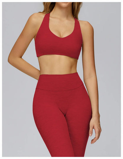 Quick Dry Sports Bra Women Underwear Female Running Gym Bra Push Up Tight Casual Yoga Top V-Neck Bra With Removable Padding Bras