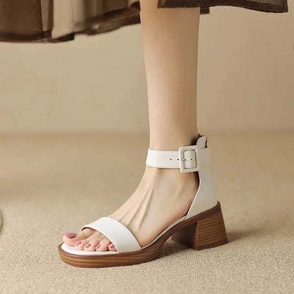 Nora Block Heel Sandals
