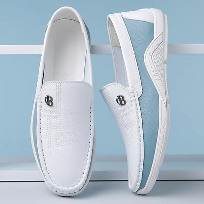 Luca Leather Slip-Ons